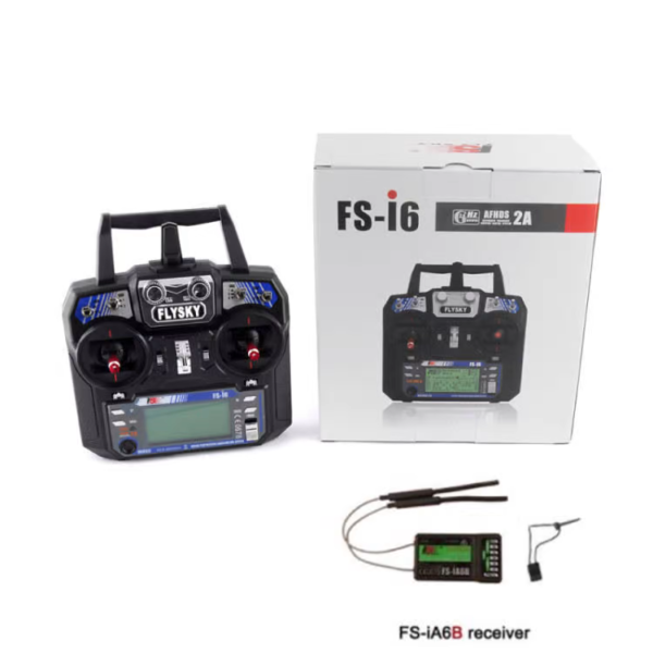 FlySky FS-i6 2.4G 6CH PPM RC Transmitter With FS-iA6B Receiver