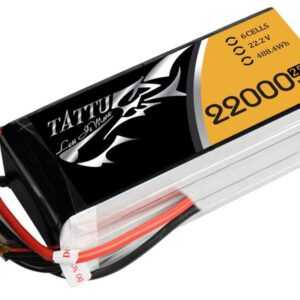 tattu 22000mah 6s 25c lipo battery for drone